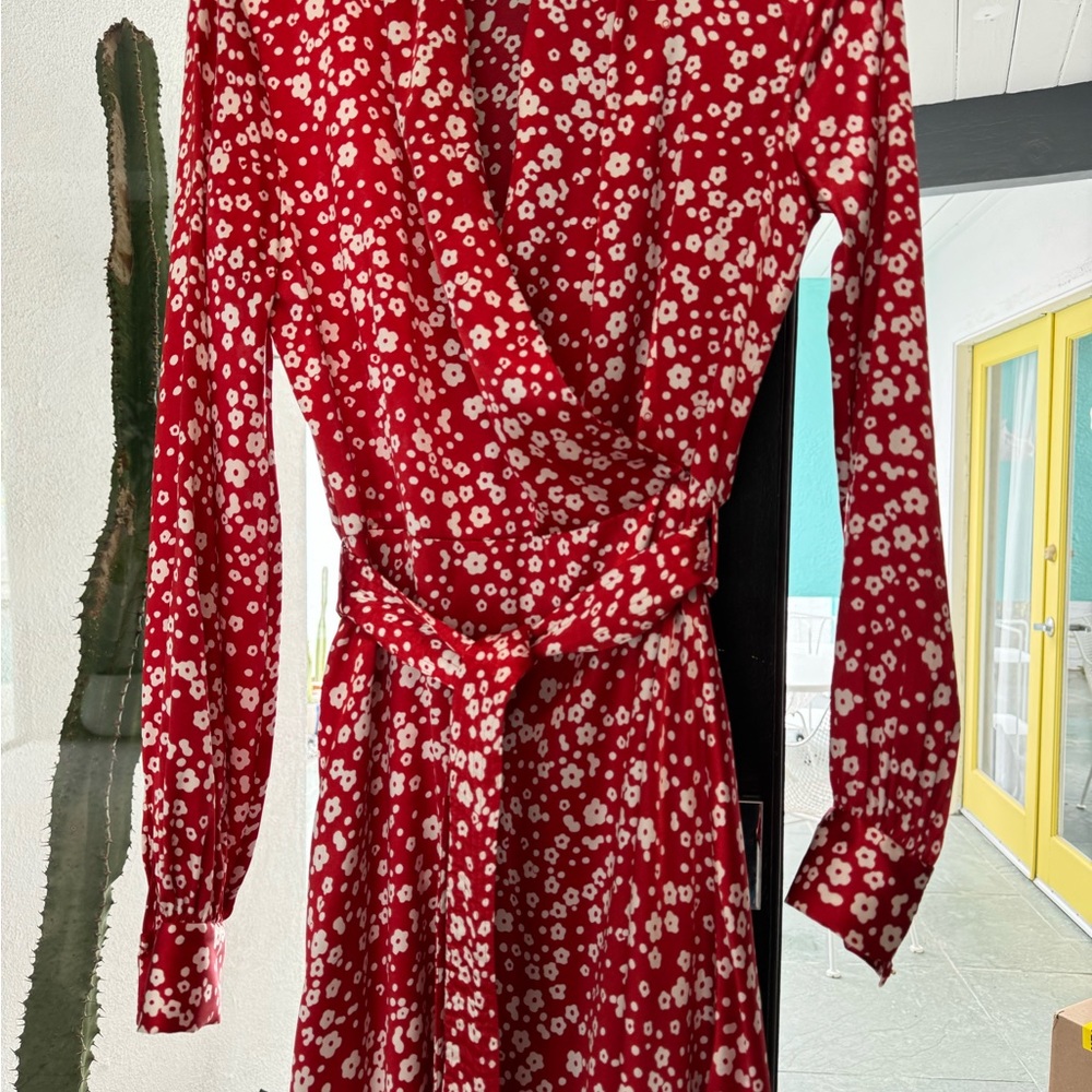 Reflection Goya Studio red dress size zero XS/M - Picture 6 of 8